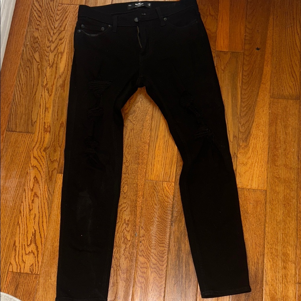 Hollister Men's Black Skinny Jeans